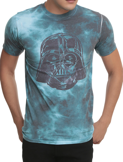 darth vader tie dye shirt